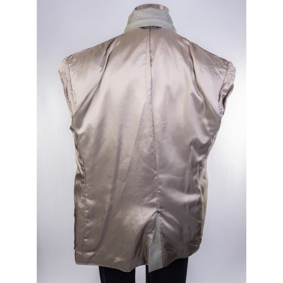 Jos. A. Bank  Silk Sport Coat Blazer 43R SILK Pistachio Textured Casual Jacket - Picture 12 of 14